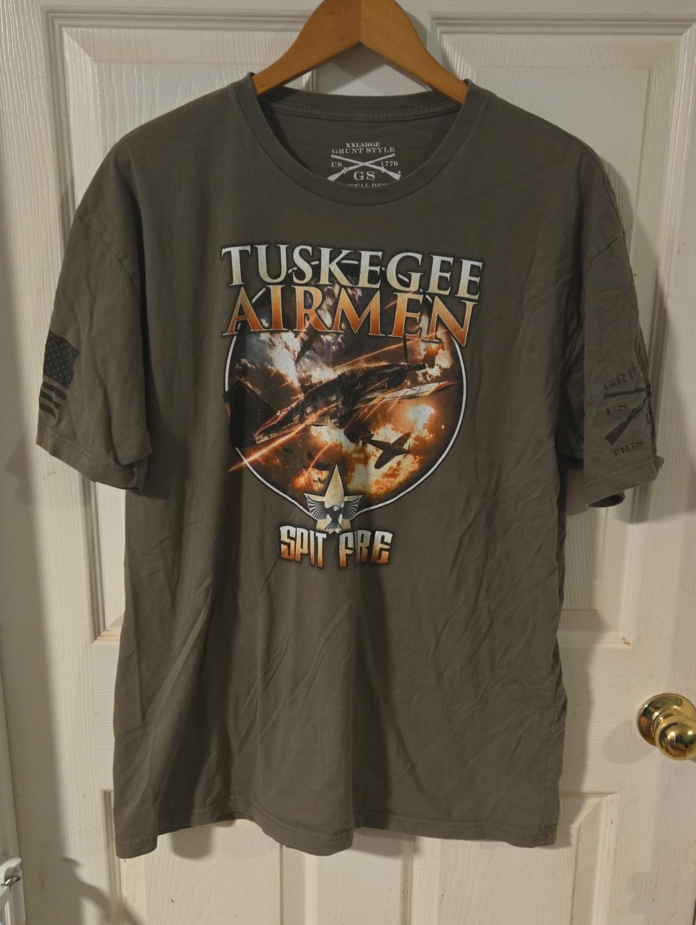 Tuskegee Airmen Spit Fire T-shirt